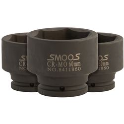 Zware krachtdop 26 mm met 3/4" opname - 3 stuks 1