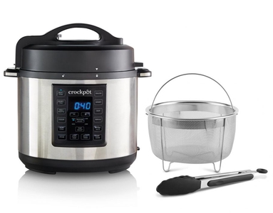 Crockpot Slowcooker - time select functie - 5.6 liter - CR066 