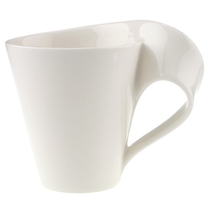 Taza de cerámica hecha a mano, taza esmaltada en crema, tazas de crema de  300 ml