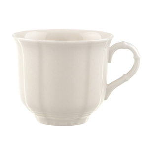 Altura: 9 cm Porcelana Premium 300 ml Villeroy & Boch Manoir Taza de café Blanco 