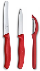 Victorinox Swiss Classic set de cuchillos para pelar de sierra