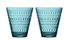 Iittala Kastehelmi glas 30cl zeeblauw - 2 stuks