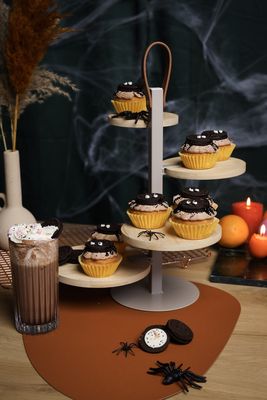 Halloween Spin cupcakes