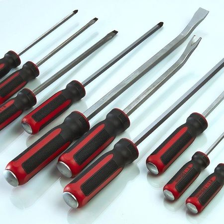 Heavy duty schroevendraaier set met breekijzers