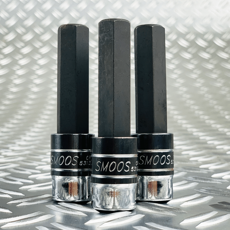 Losse inbus dop H19 met 1/2 inch opname - 3 stuks 1