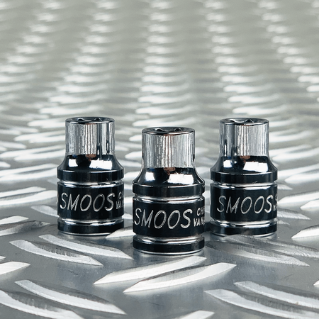 Losse Engelse dop 5/16 inch 6-kants met 3/8 opname - 3 stuks 1
