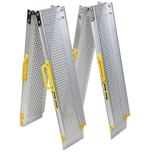 Telescopisch opvouwbare oprijplaat - 240 cm (2 stuks) 2