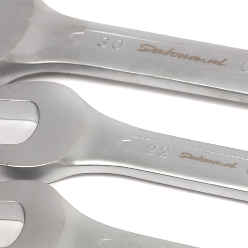 15-delige ring-steeksleutelset in "PRO" softmodule 12