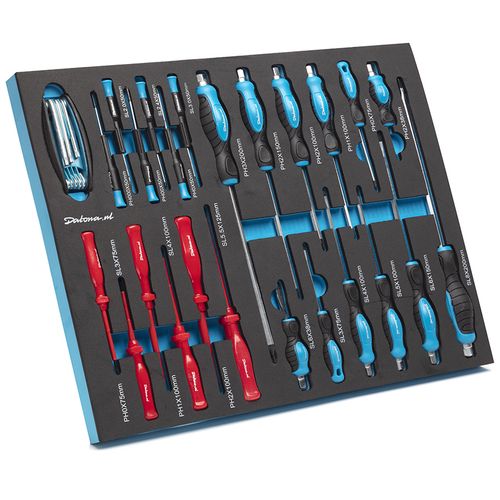 25-delig schroevendraaierset met torxsetje in “PRO” softmodule 4