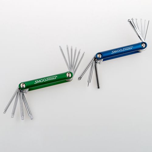 Ringratelset, kniesleutelset, inbus en torx Smoos Softmodule