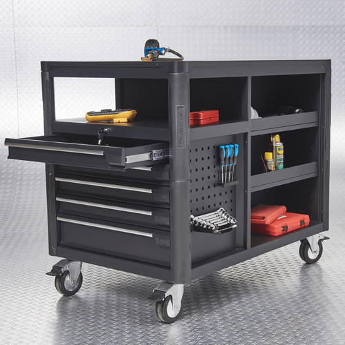 Werkplaats mobiel "tech line" 125 cm 3