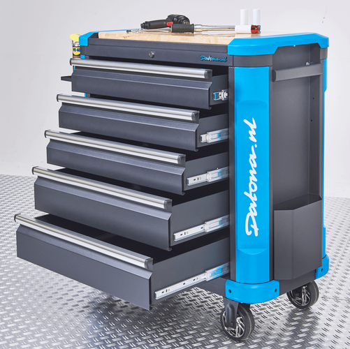 Verrijdbare gereedschapswagen met topkist XL - Premium serie 17