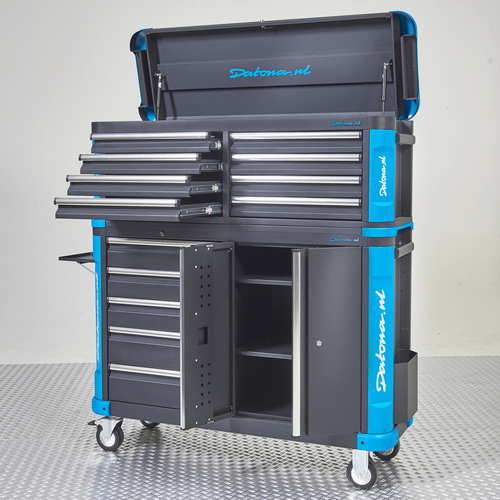 Verrijdbare gereedschapswagen met topkist XXL - Premium serie 4