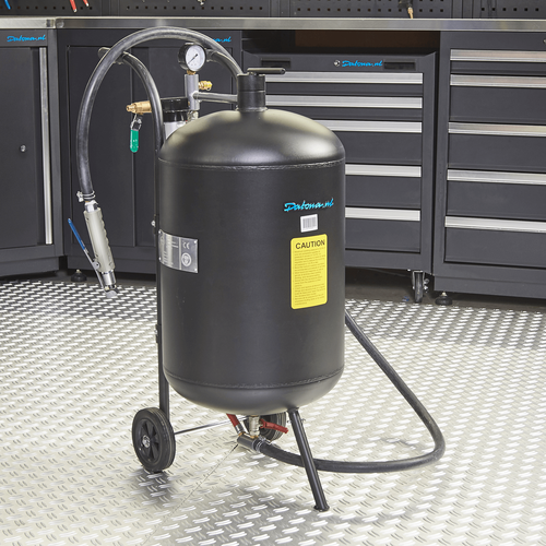 Mobiele straalketel - 80 liter + soda straalkit 14