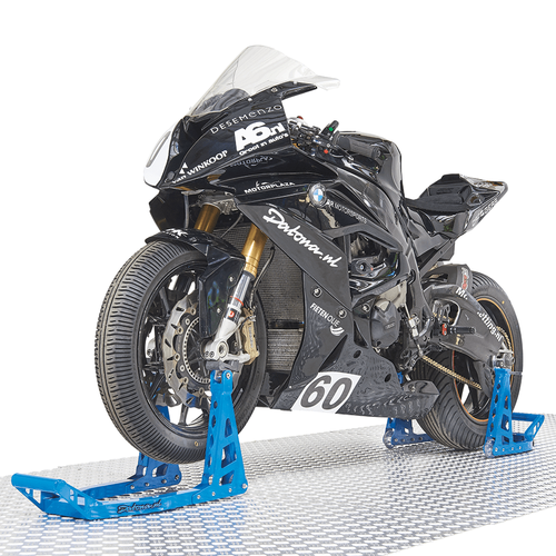 MotoGP achterkant motorstand Kawasaki Groen