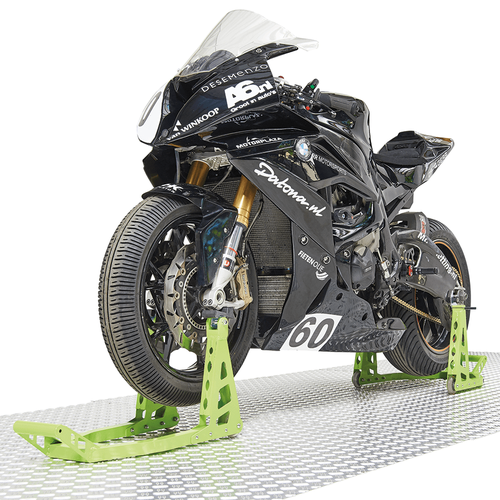 MotoGP Paddockstand achterbrug bobbin Kawasaki Groen