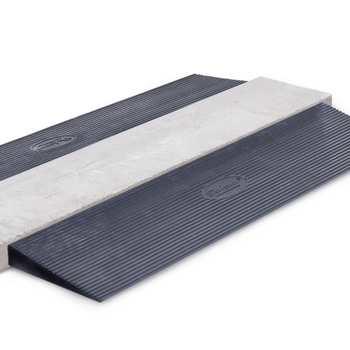 Rubberen drempelhulp 10 mm - 2 stuks 2