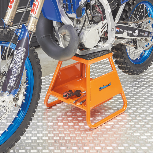 MX steun KTM oranje