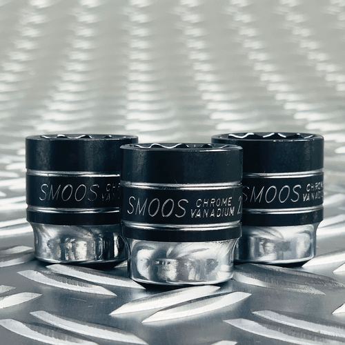 Losse 12 kants dop 20 mm met 3/8 opname - 3 stuks 1