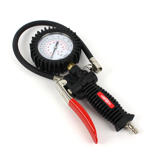 Luxe bandenpomp Airpress met manometer 2