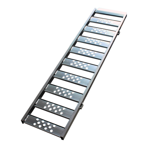 Aluminium oprijplaat inhaakbaar 195 cm