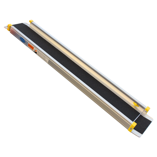 Aluminium oprijplaat uitschuifbaar - 180 cm (2 stuks) 2
