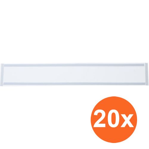 Beschermfolie voor verlichting straalcabine 60x9,5 cm (DT-55107, DT-55108, DT-55110, DT-55111) - 20 stuks 2