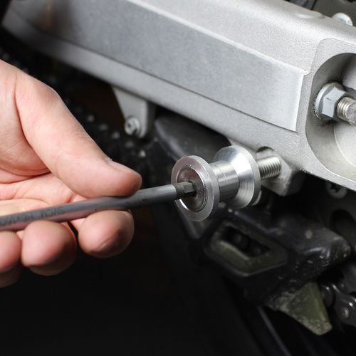 Zwarte bobbins motoren M6 Aluminium
