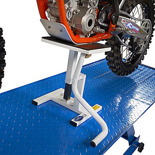 MX liften voor Husqvarna crossmotoren wit