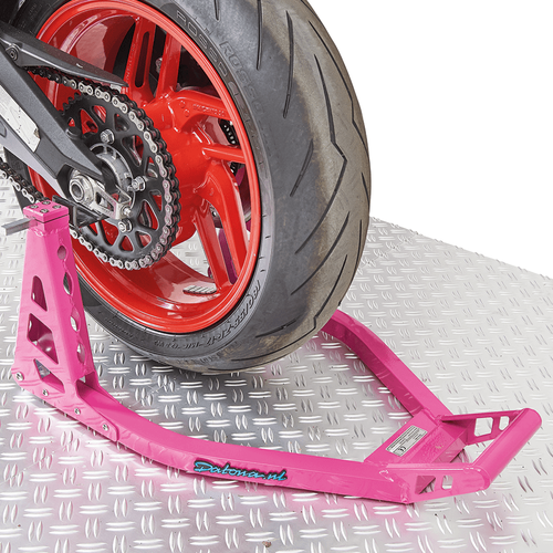 MotoGP Paddockstand achterwiel roze