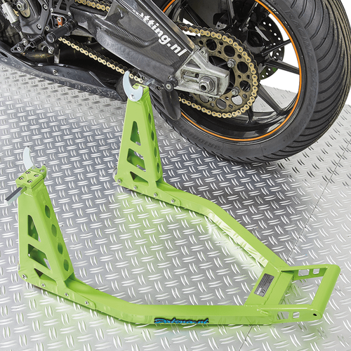 MotoGP Motorsteun achterwiel Kawasaki Groen