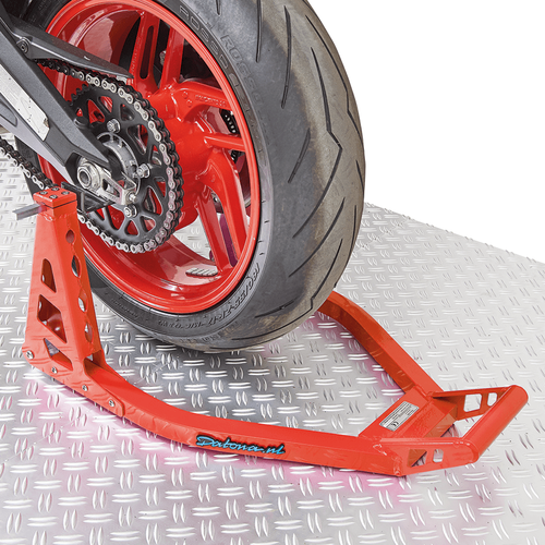 MotoGP Paddockstand achterwiel mat Honda rood