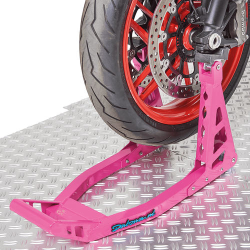 MotoGP Paddockstand voorwiel roze