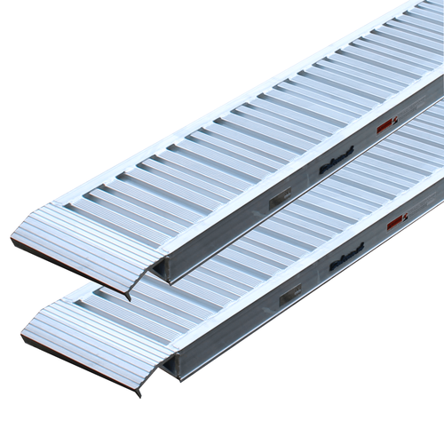 Aluminium oprijplaten auto - 240 cm - 3 ton (2 stuks) 1
