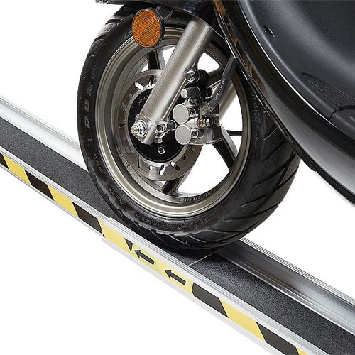Oprijplaat antislip laag inschuifbaar 150 cm