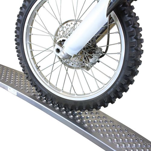 Aluminium oprijplaat - gebogen 150 cm - 2 stuks 2