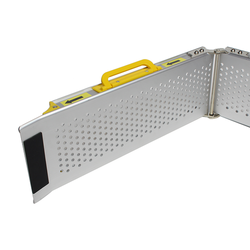 Aluminium oprijplaat inklapbaar - 120 cm (2 stuks) 2
