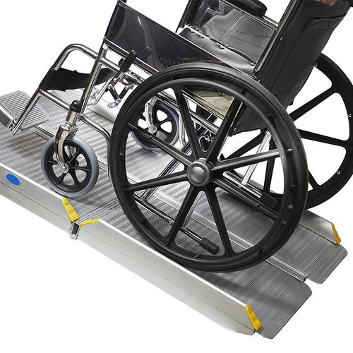 rijgoot voor rolstoel uitklapbaar 2 keer 120 cm