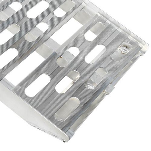 Extra verstevigde aluminium oprijplaat opklapbaar - 225 cm - 2 stuks 8