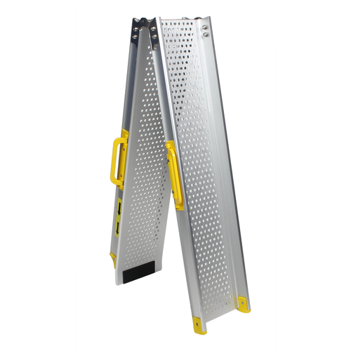 Aluminium oprijplaat opvouwbaar 180 cm