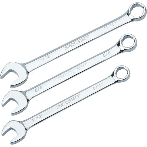Ring-steeksleutelset met Engelse maatvoering 5/8'',11/16'' & 3/4'' 1