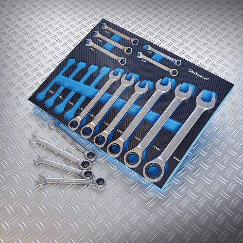 15-delige steek ringratelset softmodule