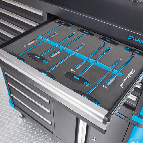Gevulde gereedschapswagen met topkist XL - Premium serie 17