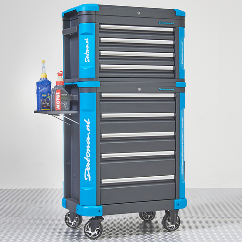 Gevulde gereedschapswagen met topkist L - Premium serie 5