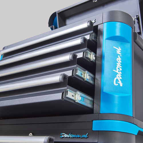 Gevulde gereedschapswagen met topkist L - Premium serie 13