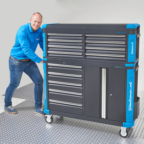 Gevulde gereedschapswagen met topkist XXL - Premium serie 5