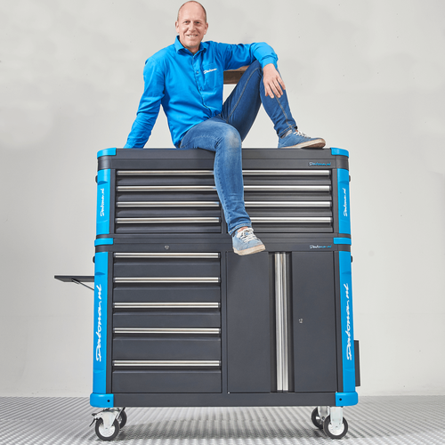 Gevulde gereedschapswagen met topkist XXL - Premium serie 7