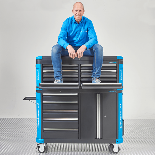 Gevulde gereedschapswagen met topkist XXL - Premium serie 10