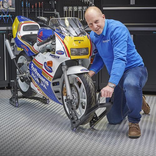 set van paddockstands zwart