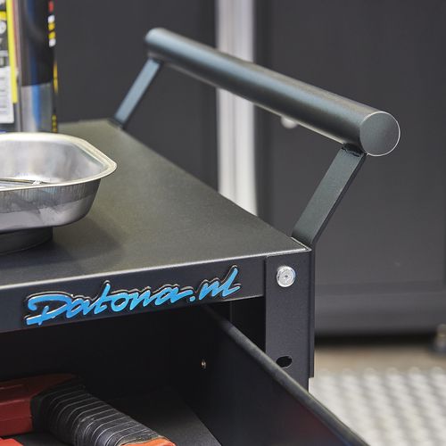 handvat van de werkplaatstrolley